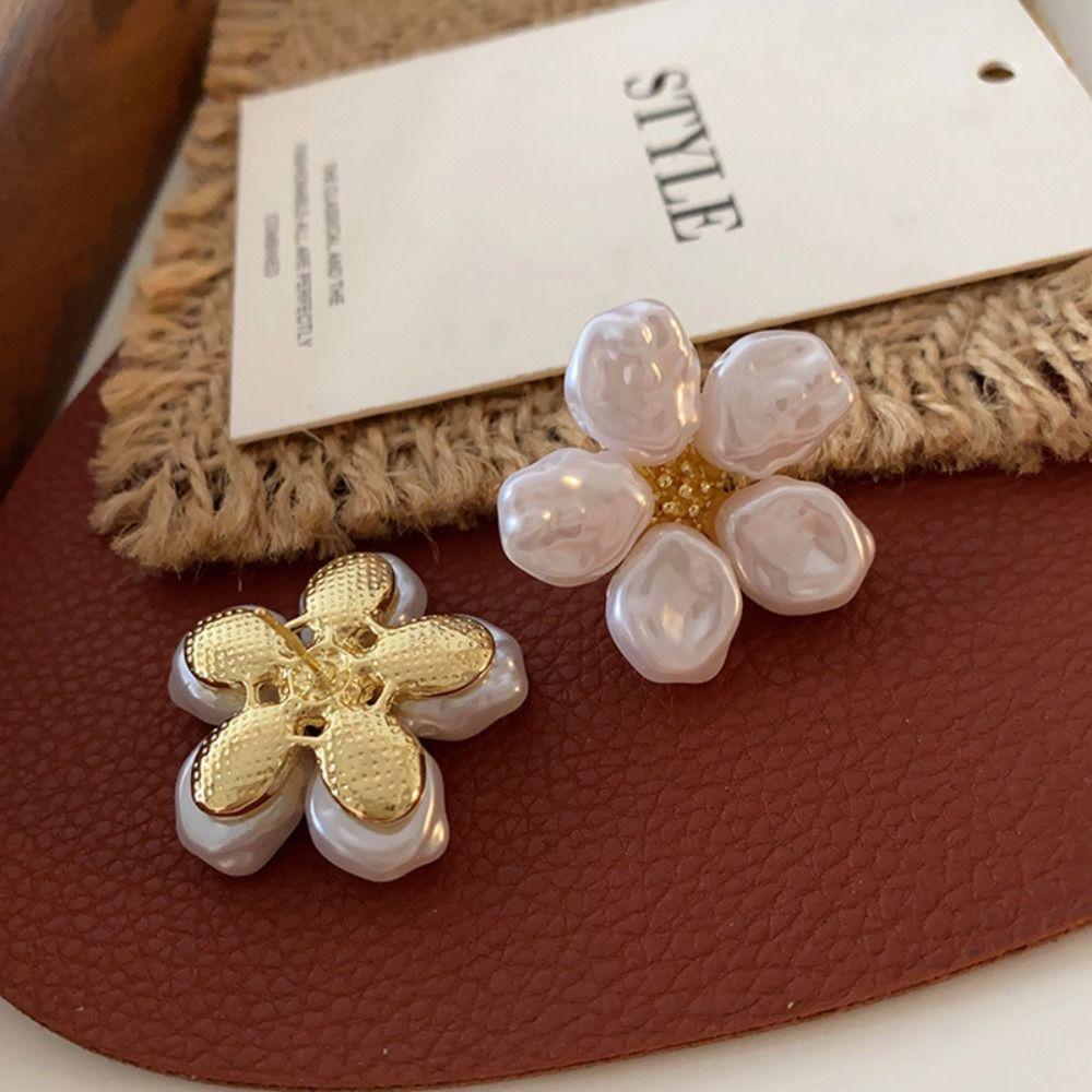 Серьги-гвоздики Серьги-жемчужины Ретро-необычные серьги Серьги-гвоздики Милые цветочные серьги-гвоздики Хипстер flower