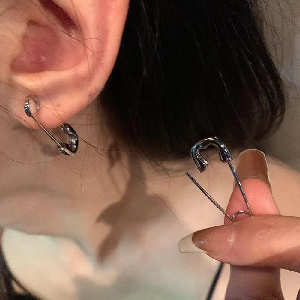 Серьги-гвоздики Серьги-сердечки Панк-серьги-гвоздики Аксессуары для ушей Серьги-гвоздики для мальчиков